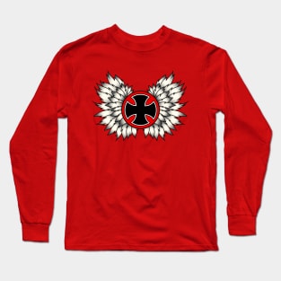 Flying Iron Cross Long Sleeve T-Shirt